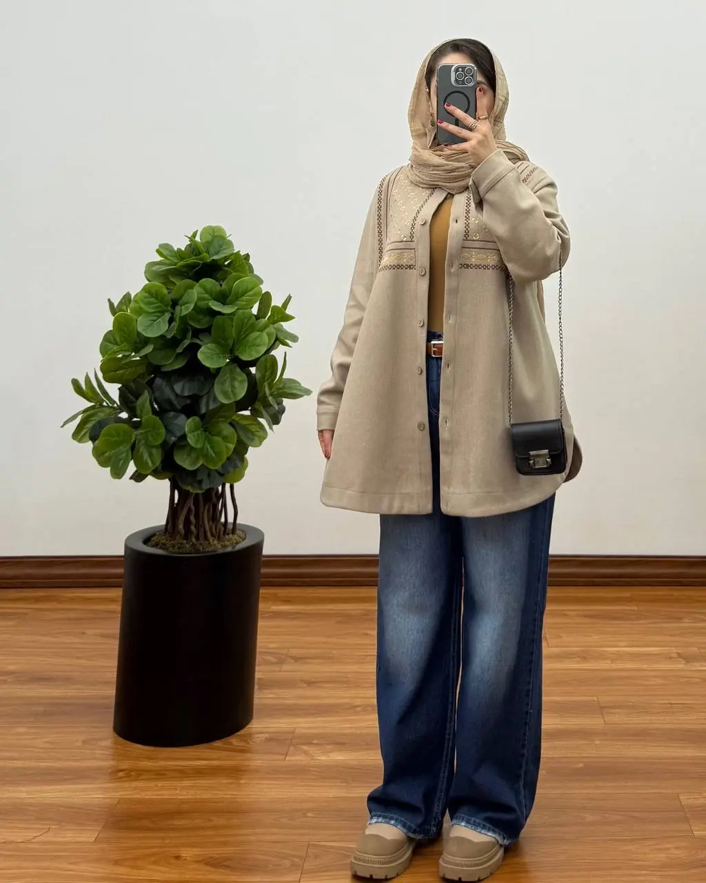 پالتو فوتر گلدوزی